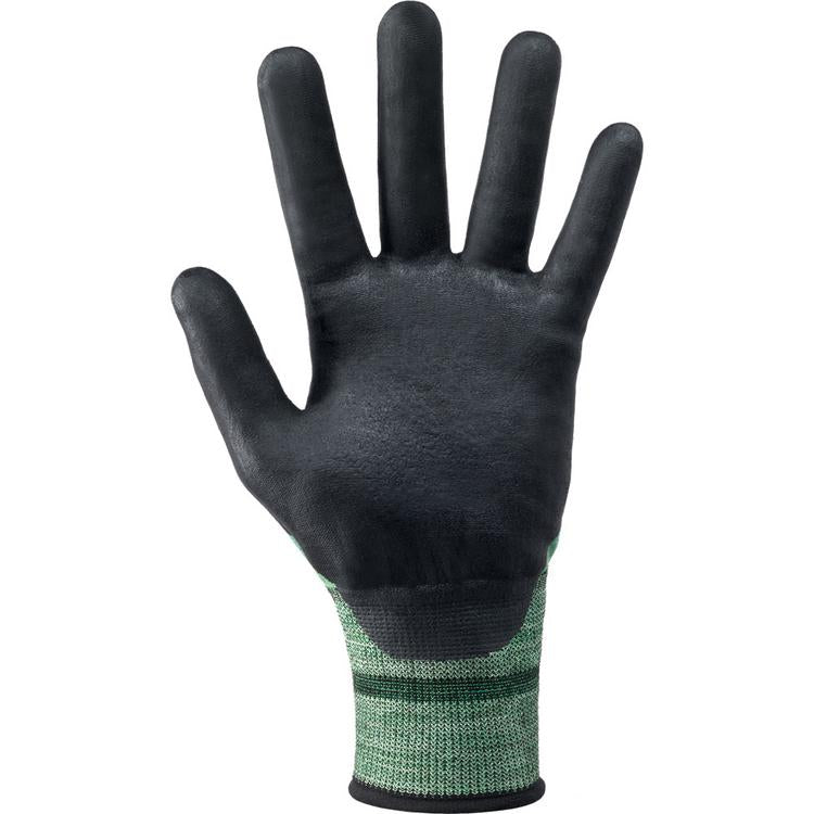 NERI AIR NIT CUT5, Gr. 7-11 (S-XXL) Schnittschutzhandschuhe Schwarz, grün