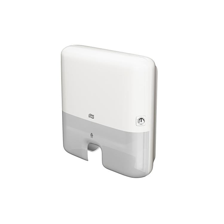 Papierhandtuchspender Tork El. Interfold Mini H2,weiss,Plast. B 302 x H 295 x T