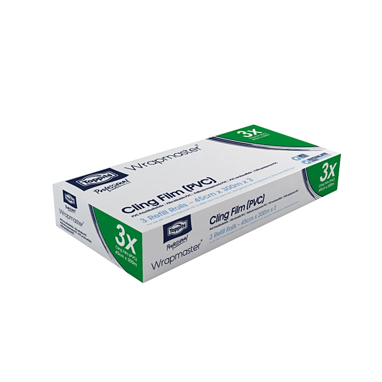 WM Toppits PVC 45x300 Frischhaltefolie, 45x300m, PVC 6.5my