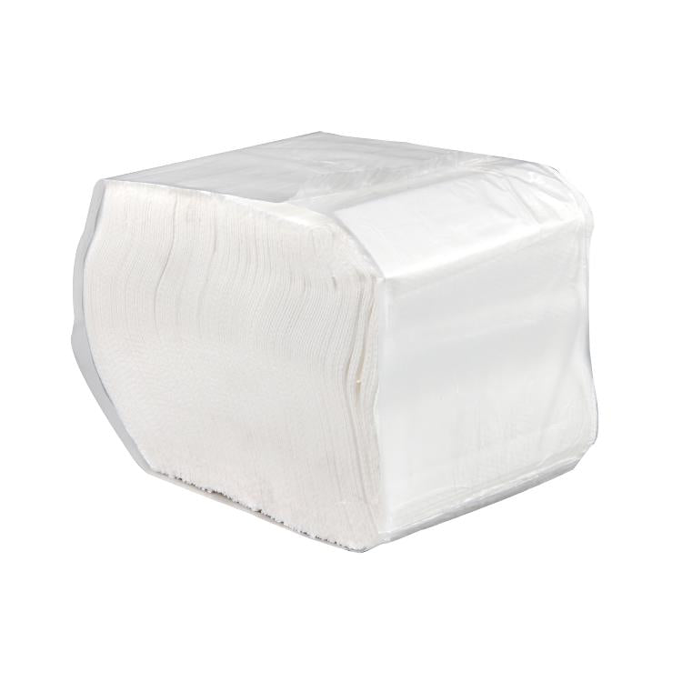 Toilettenpapier Einzelblatt Karton à 40 x 225 = 9000 Blatt 2-lagig,11.4x21.5cm,w