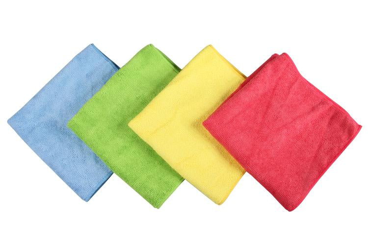 Mikrofasertuch div. Farben 38x40cm 10 Stück/Beutel, 320 g / m2