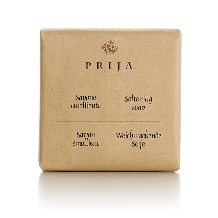 PRIJA Festseife 35g Karton à 180 Stück Rechteckig,in Papier gewickelt