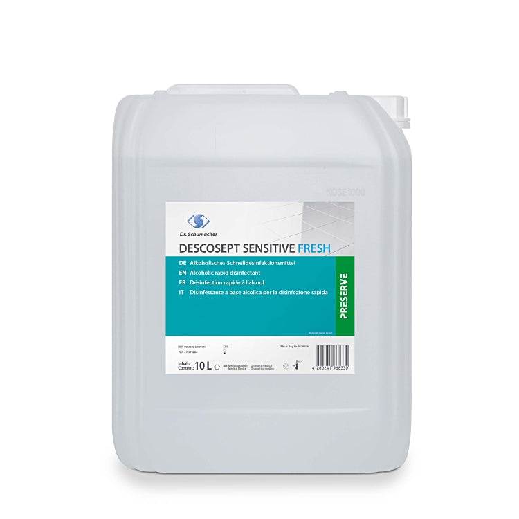 Descosept Sensitive Fresh 10L Kanister à 10L Schnelldesinfektionsmittel