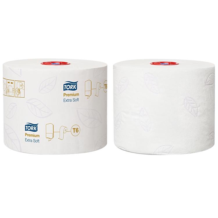 Toilettenpapier Tork Premium Compact T6 Krt à 27 Rollen à 70m, hochweiss, Tissue