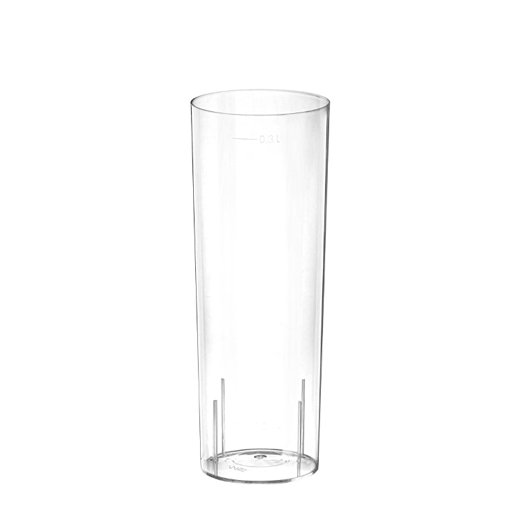 Longdrinkglas 0.3L PS Karton à 50 Pack x 10 Stk D 59mm, H 152mm, glasklar