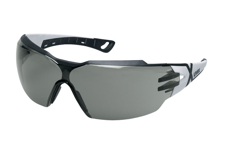 pheos cx2 Schutzbrille rauch PC, schwarz,weiss/rauch anti-kratz, anti-fog