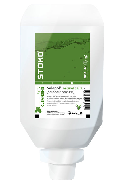Solopol Classic 2L Softflasche à 2L, parfümiert Handreinigungspaste