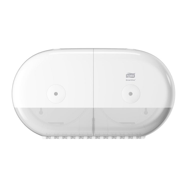Tork Mini Doppelrollenspender SmartOne,weiss,221x398x156mm Elevation, T9
