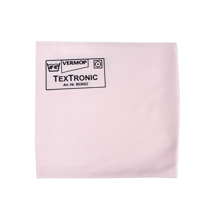 Textronic Mikrofasertuch rot 38 x 40 cm, 100 % Polyester- Mircofaser, 30g