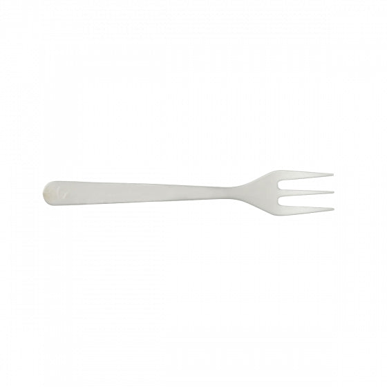 Snackgabel CPLA 100mm Pack à 100 Stk., CPLA L 100mm, weiss