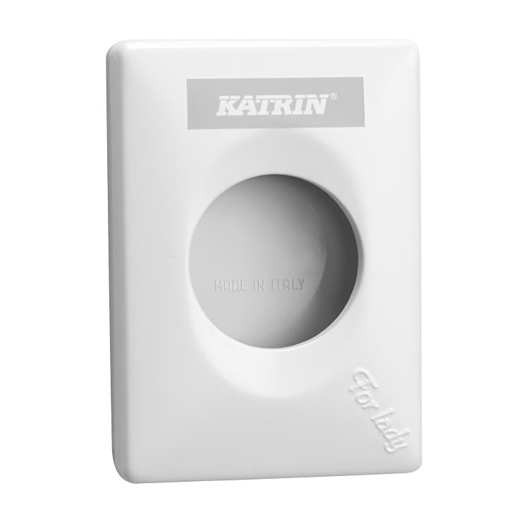 KATRIN Hygienebeutelspender 135x95x27 mm, Krt à 1Stk weiss,Kunststoff