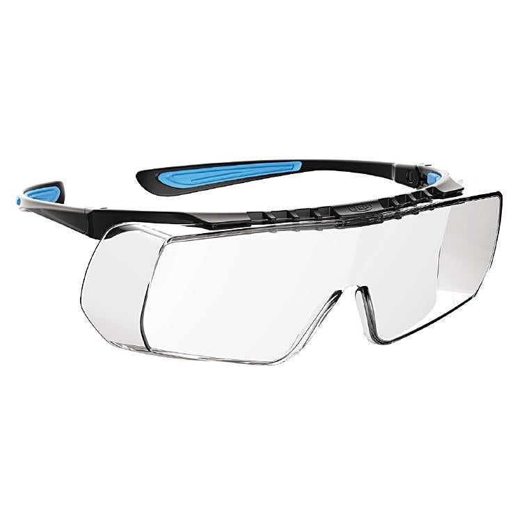 Coverlite Überbrille  K&N PC, blau/klar anti-kratz, anti-fog
