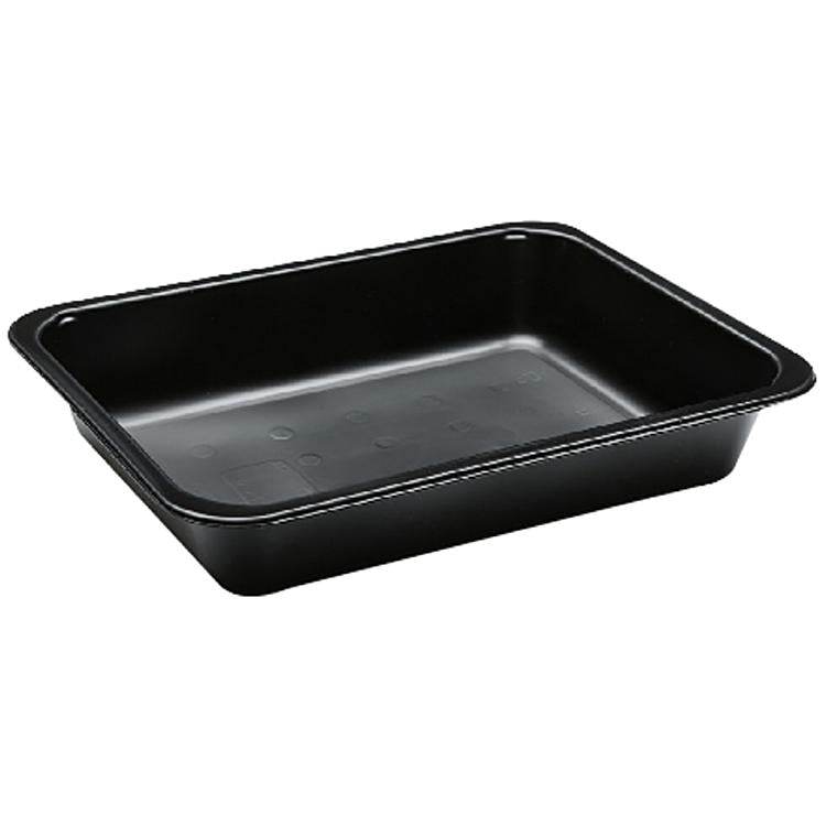 Siegelschale 227x178x40mm PP Krt à 360 Stk, schwarz, 1161ml mikrowellengeeignet