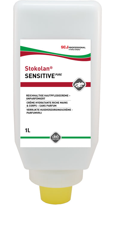 Stokolan Sensitive PURE 1 L Lotion, duftfrei 1L, Softflasche, Hautpflege
