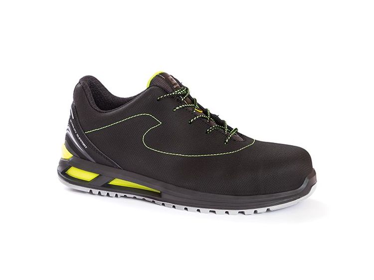 Fiji S3 SRC Gr. 39-46  Microfaser/Kunststoff, schwarz S3 SRC WRU ESD Halbschuh