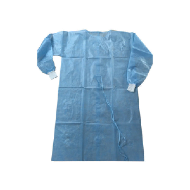 Isolation-Mantel PP+PE Blau MB 1 Stück , mit Bündchen, PP25g/ PE15g, 120 x 140 c