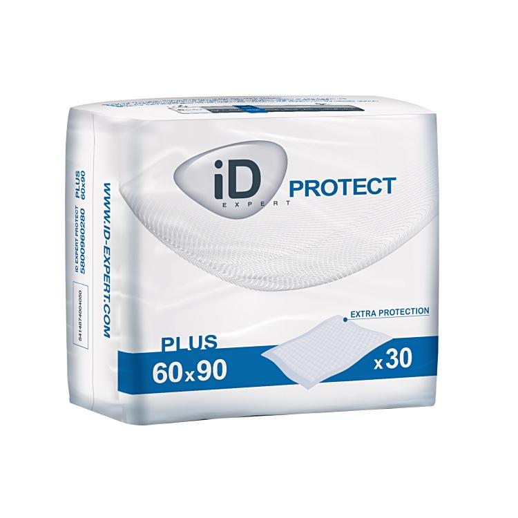 iD Expert Protect Plus 60x90 30 Stk / Beutel Blau 1125ml