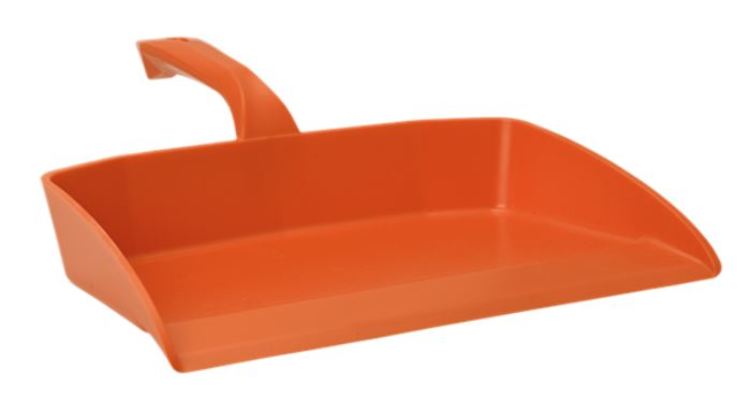 Kehrschaufel 295mm orange PP