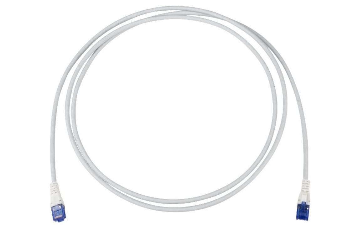 R&M Patchkabel  Cat 6, U/UTP, 0.5 m, Grau