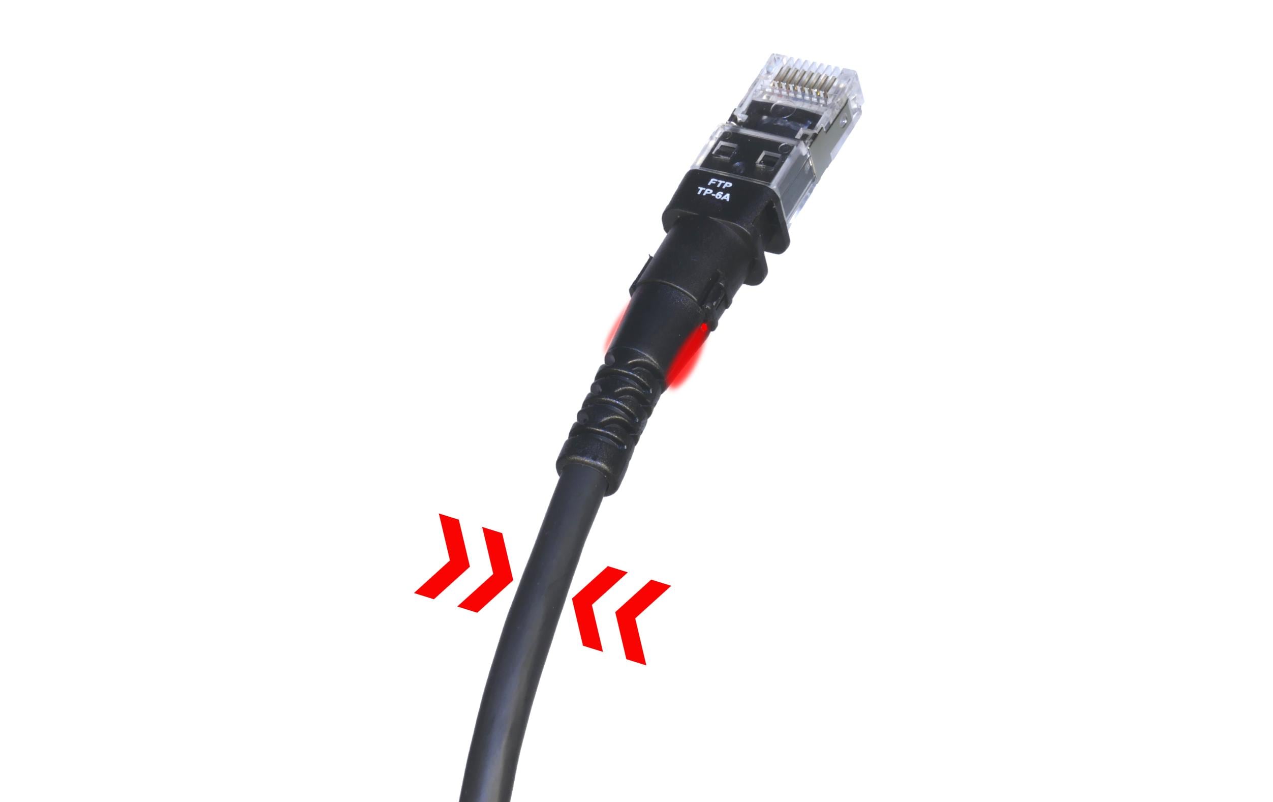 Patchsee Patchkabel ThinPATCH Cat 6A, U/FTP, 2.7 m, Schwarz 10 Stück