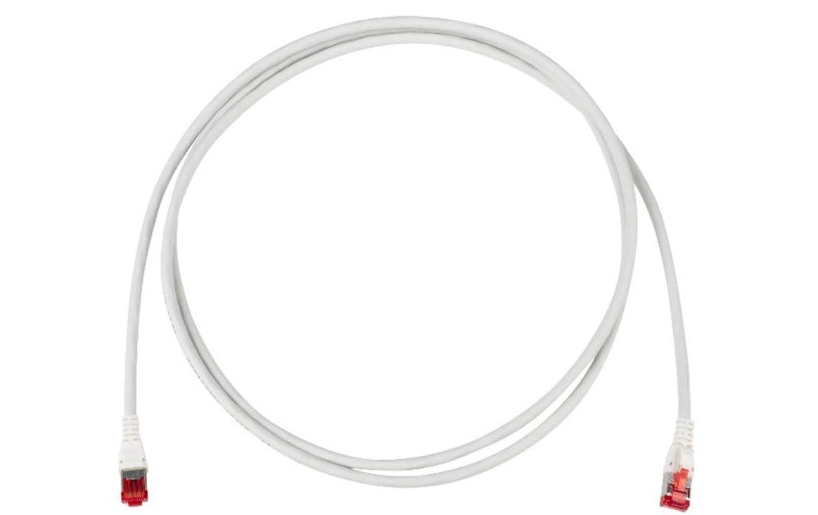 R&M Patchkabel  Cat 6A, S/FTP, 1.5 m, Grau