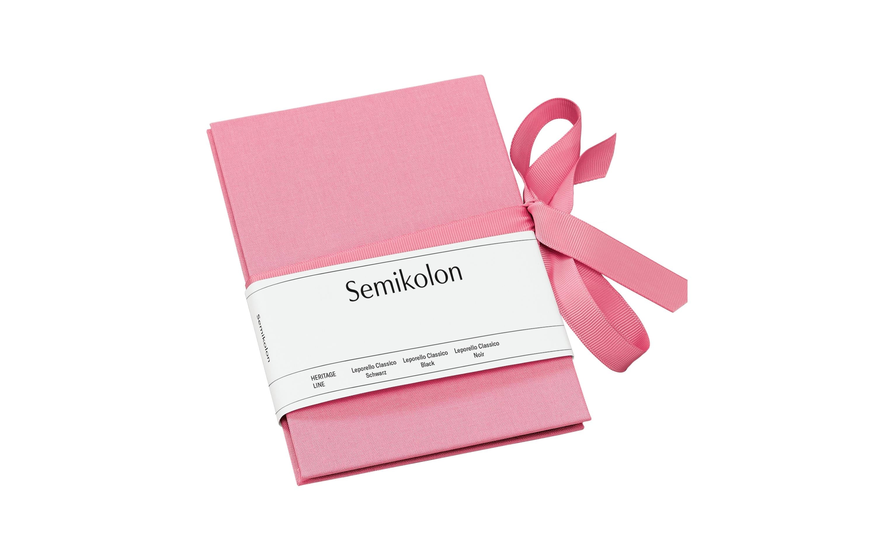Semikolon Fotoalbum Leporello Classico Rosa