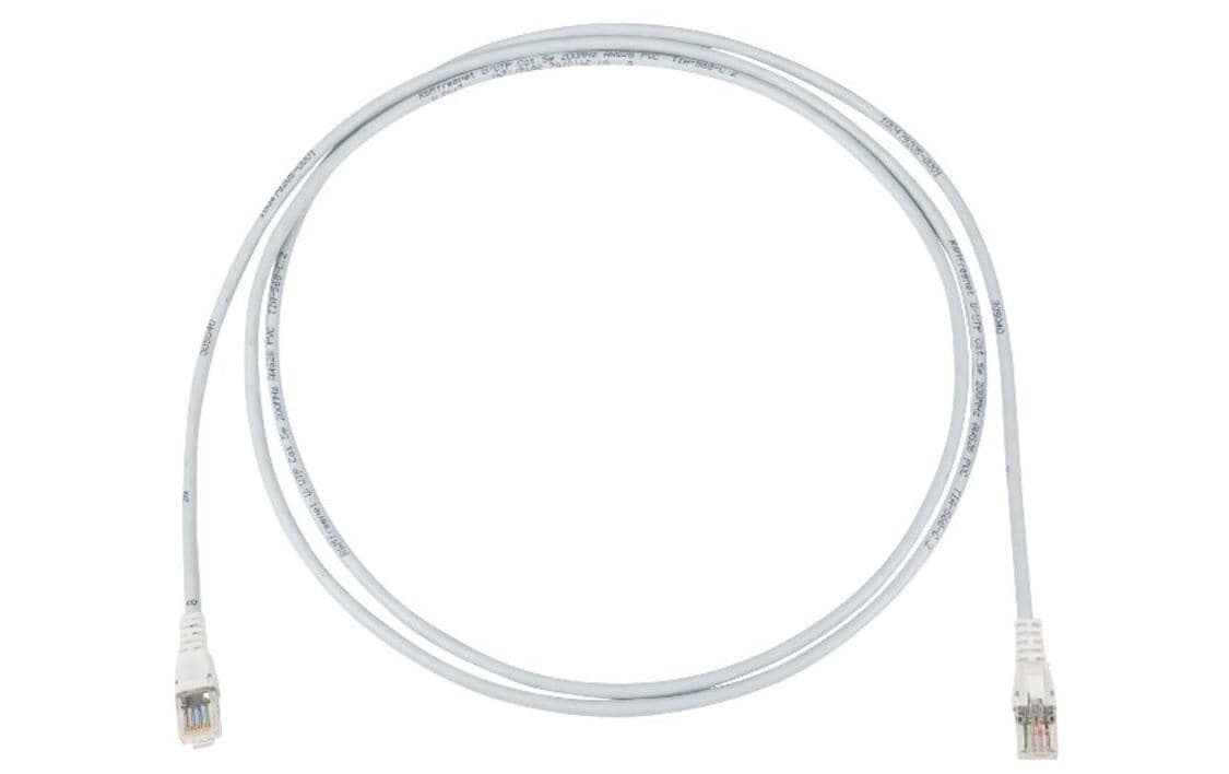 R&M Patchkabel Cat 5e, U/UTP, 10 m, Grau