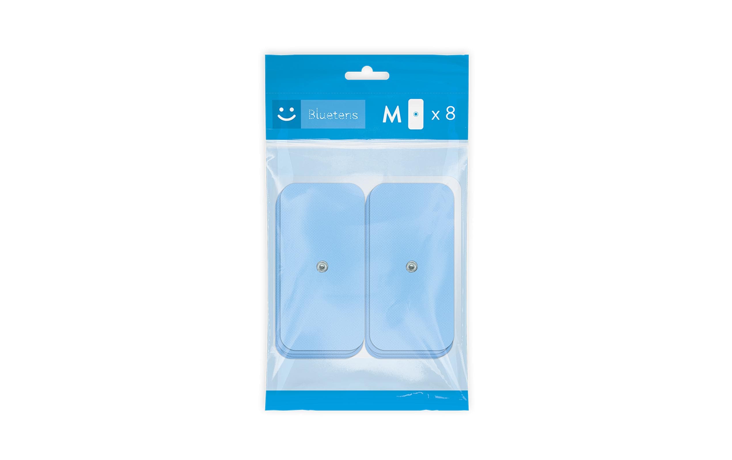 Bluetens Elektroden Medium, 8 Stück