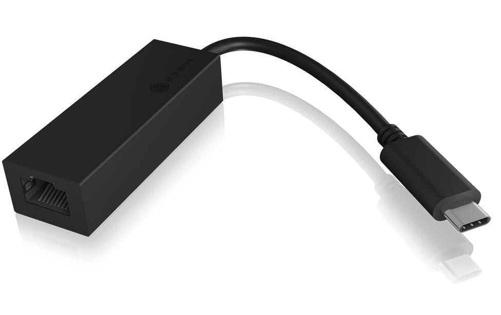 ICY BOX Netzwerk-Adapter IB-LAN100-C3 USB 3.0 Type-C zu RJ45