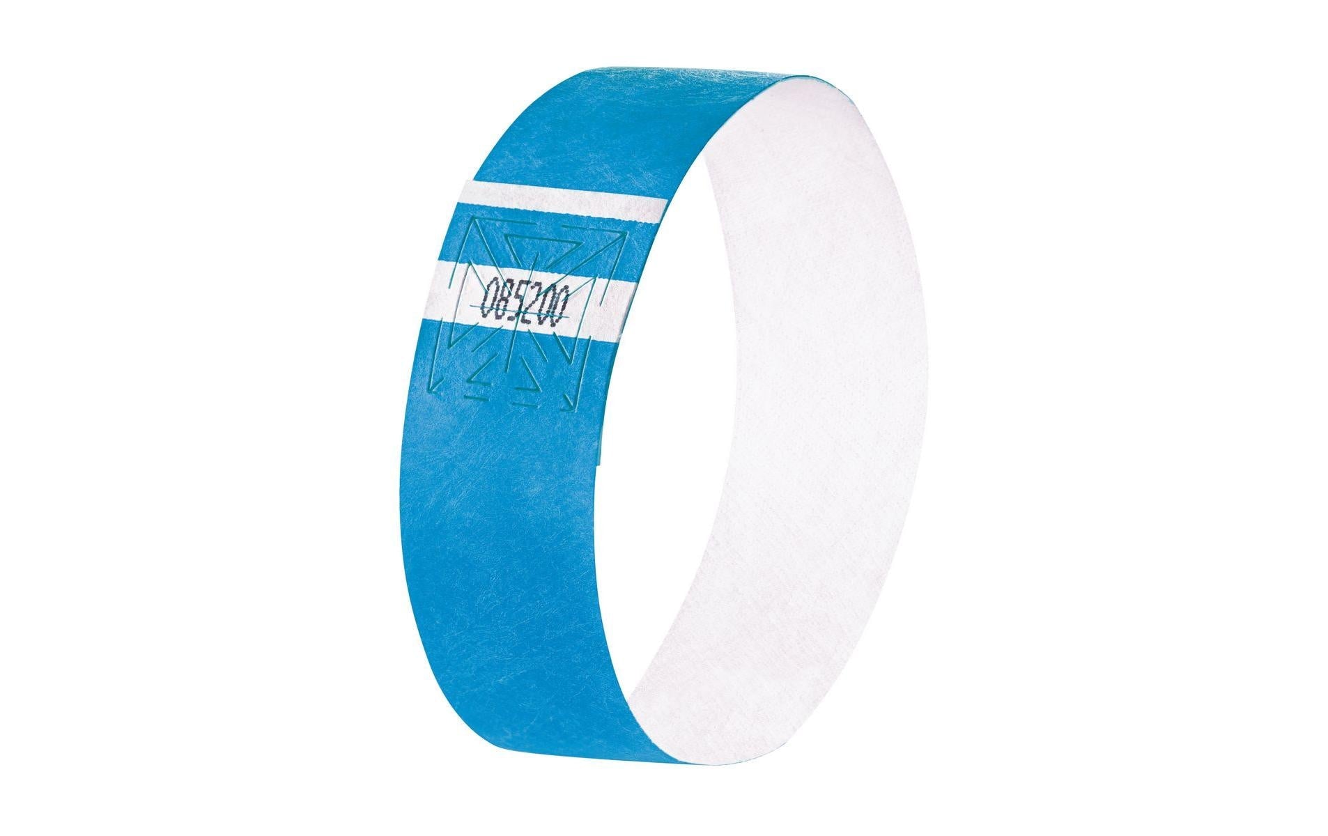 Sigel Eventbänder Super Soft 25.5 x 2.5 cm, 120 Blatt, Neon Blau