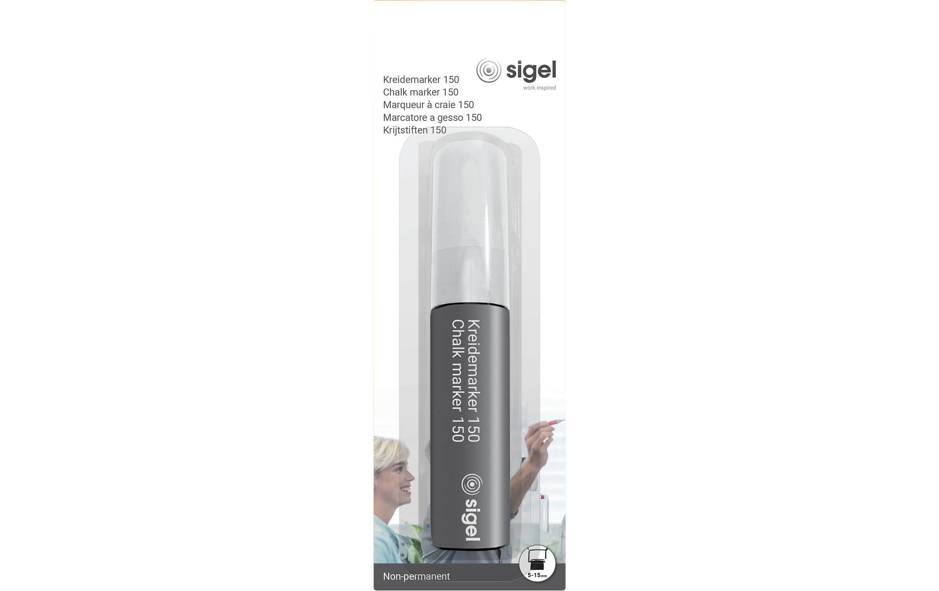 Sigel Kreidemarker Weiss