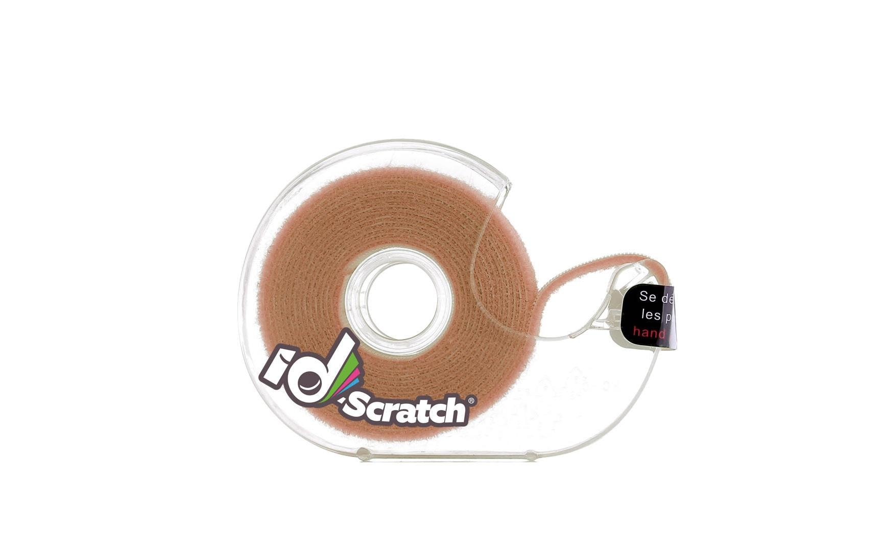 Patchsee Klettband-Box ID-SCRATCH Dispender Box Hellbraun