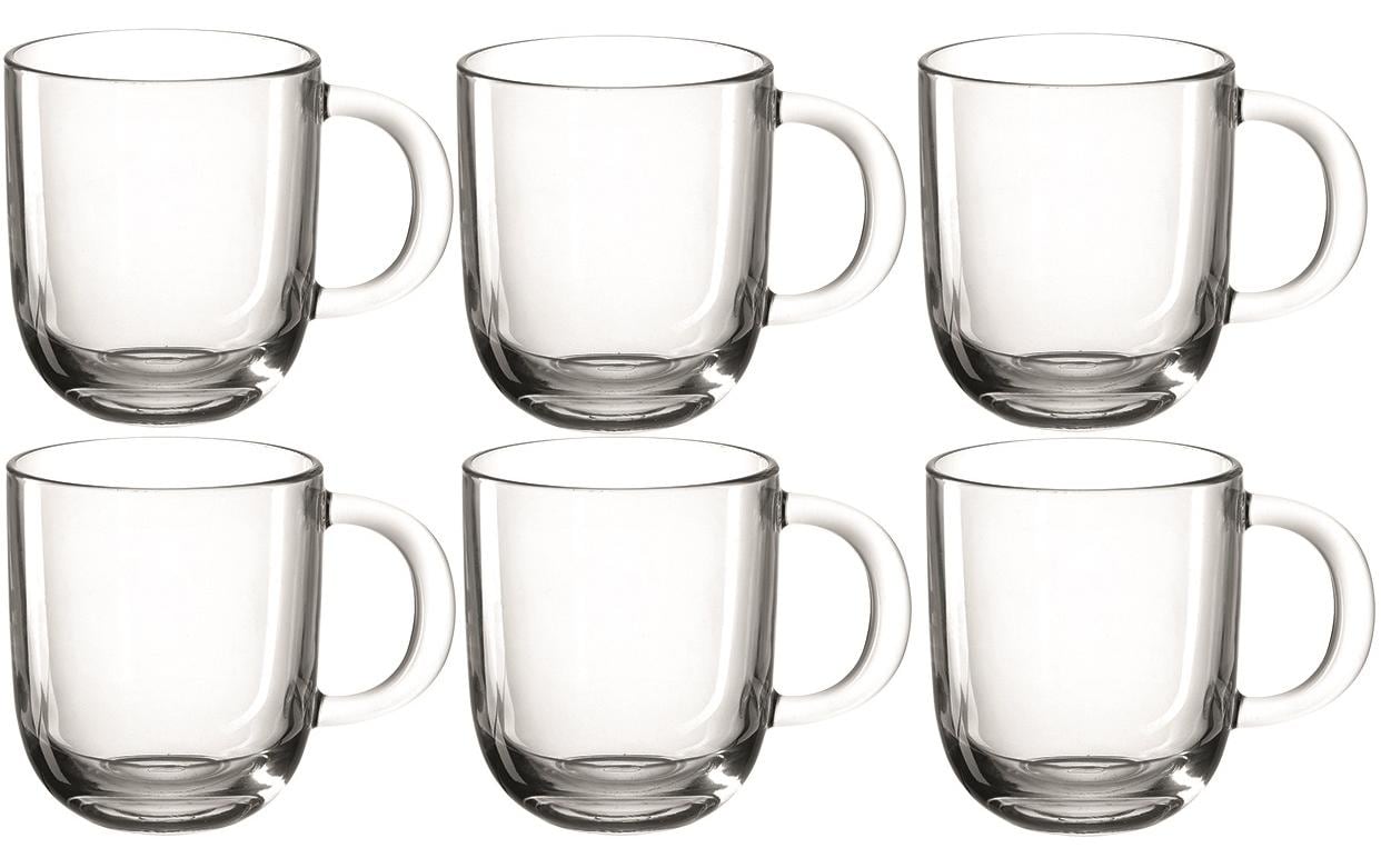 Leonardo Teetasse Modena 400 ml , 6 Stück, Transparent