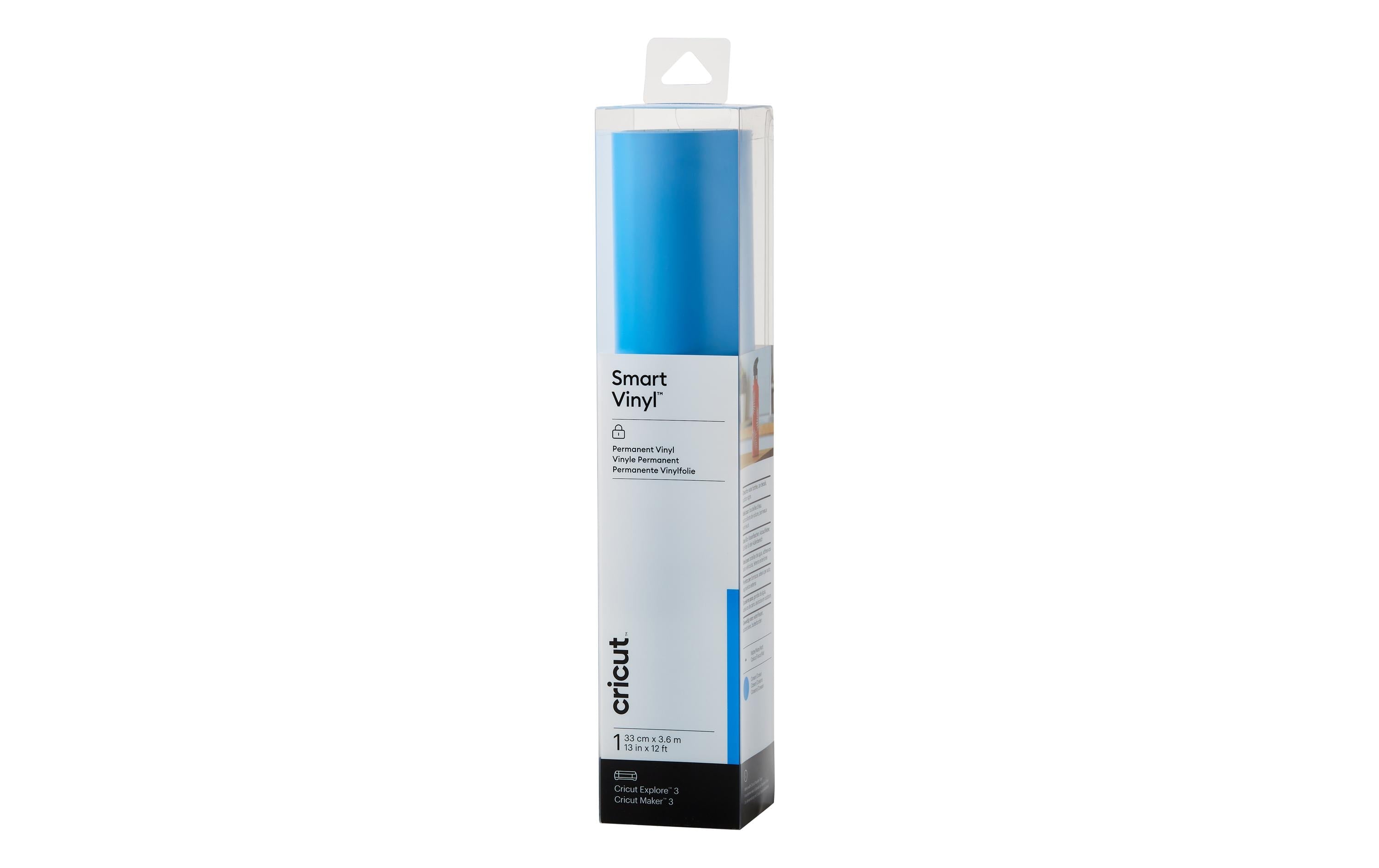 Cricut Vinylfolie Smart Permanent 33 x 366 cm, Blau