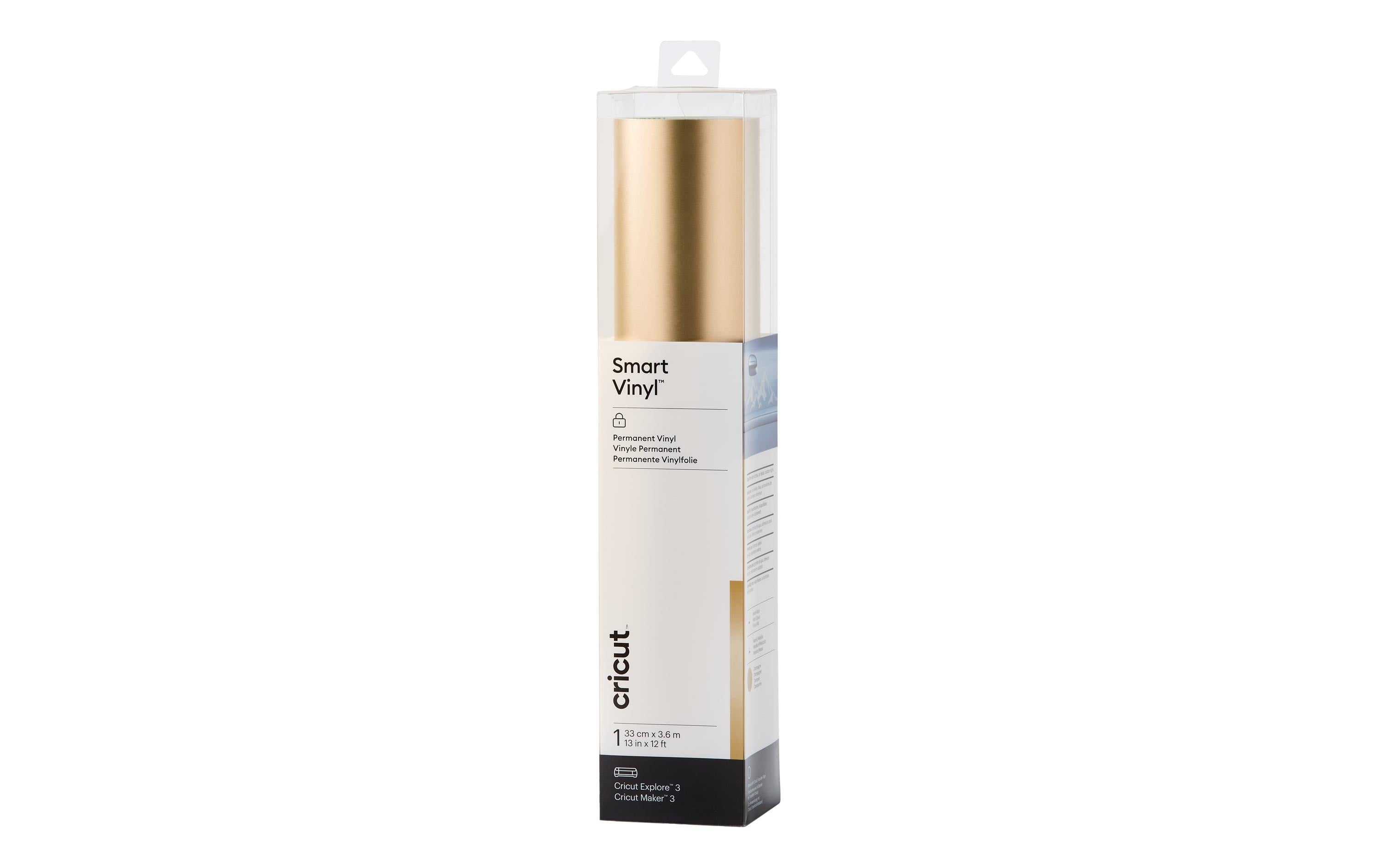 Cricut Vinylfolie Smart Permanent 33 x 366 cm, 1 Stück, Champagner