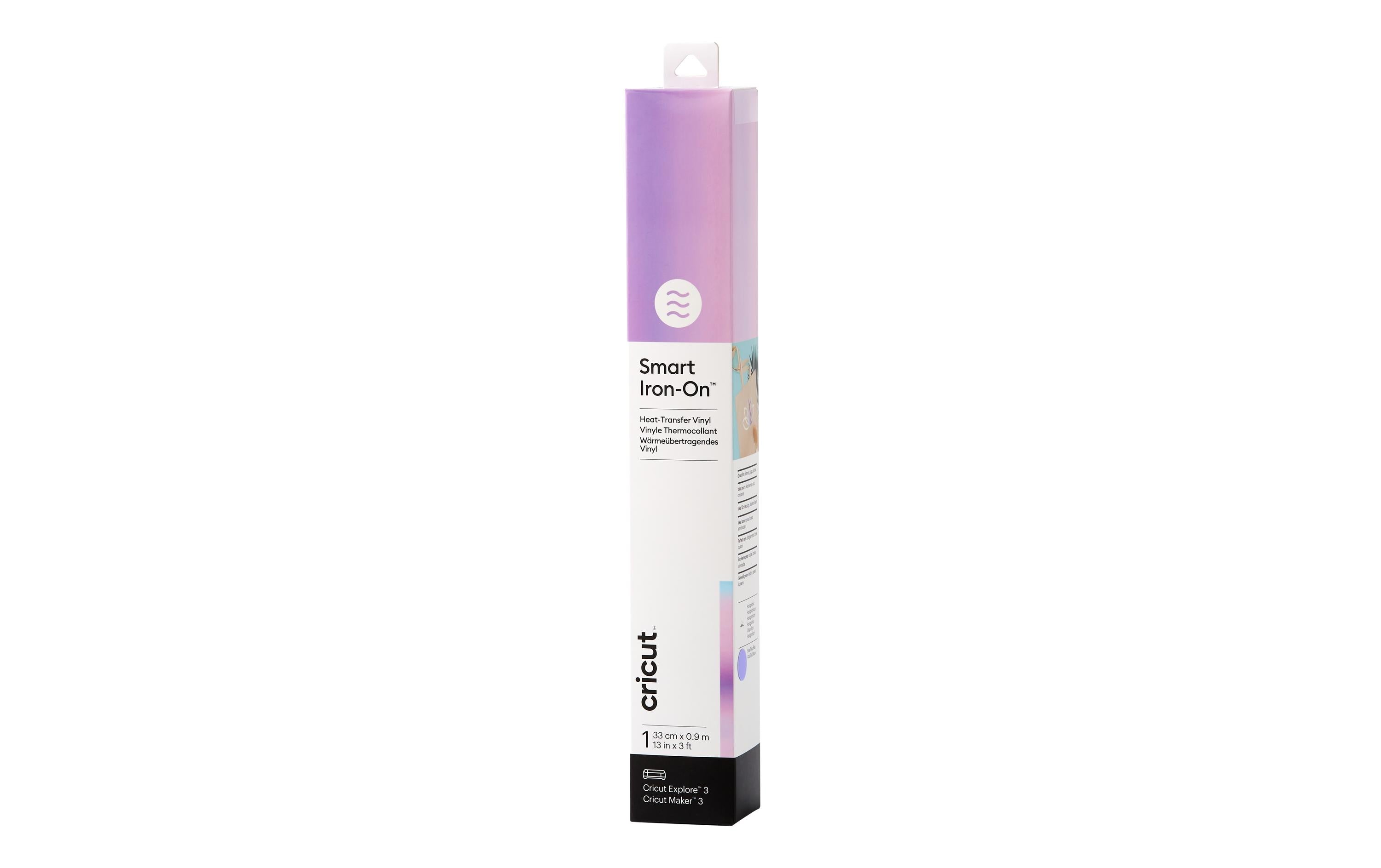 Cricut Aufbügelfolie Smart Holo 33 x 91 cm, 1 Stück, Blau