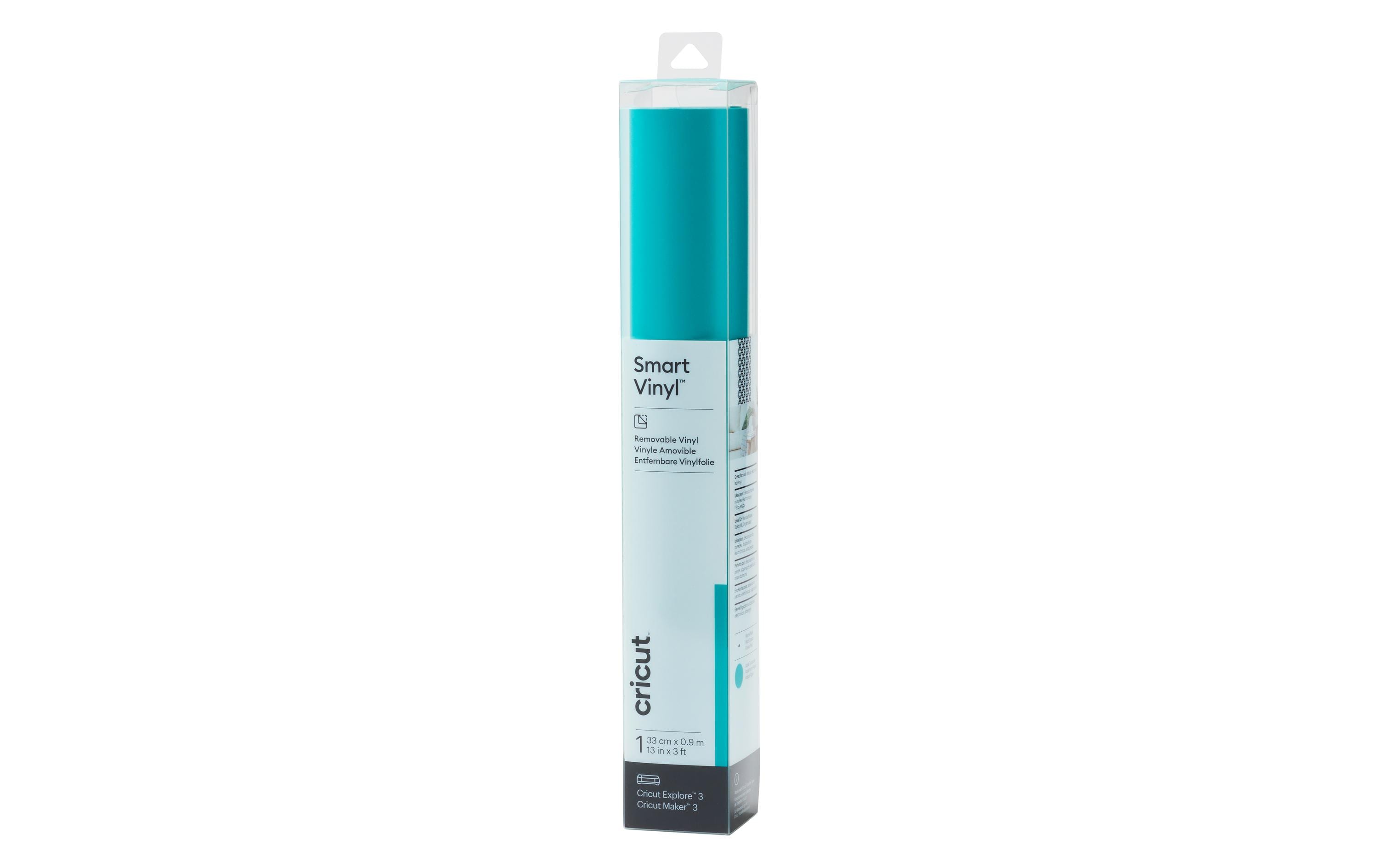 Cricut Vinylfolie Smart ablösbar 33 x 91 cm, 1 Stück, Marineblau