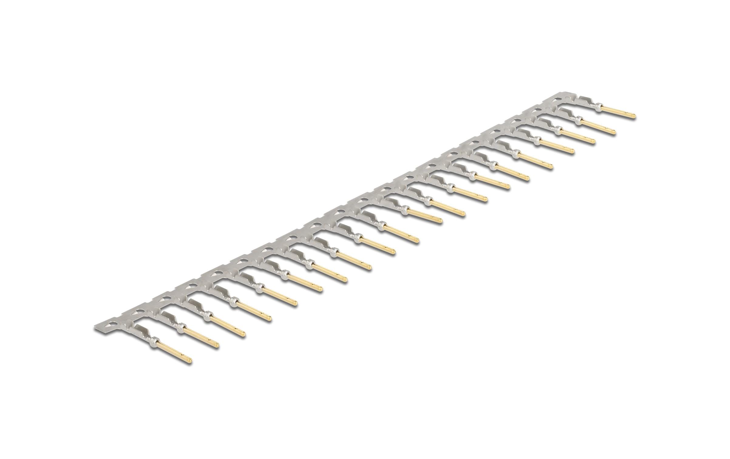 Delock Crimp-Kontakte für D-Sub HD Crimp Stecker 40 Stück