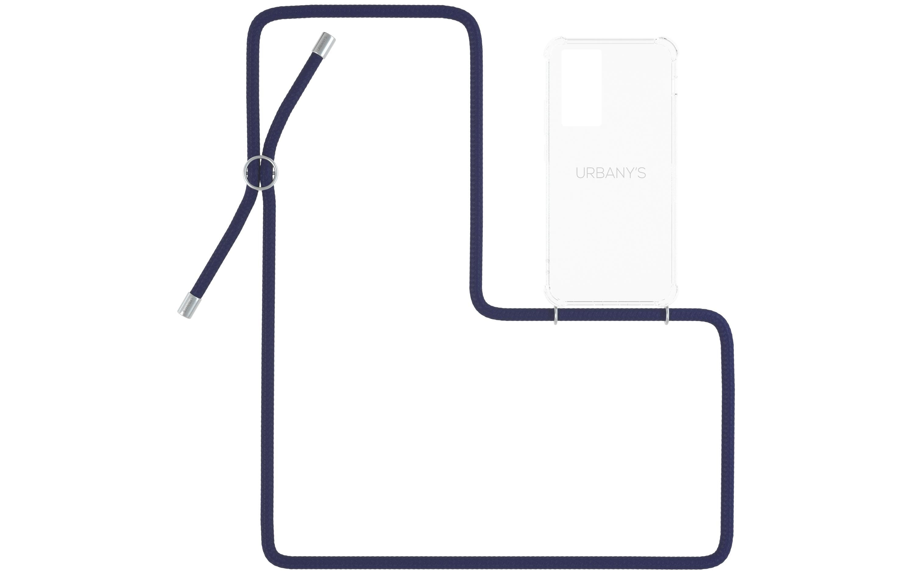 Urbany's Necklace Case Galaxy S20+ Deep Sea Transparent