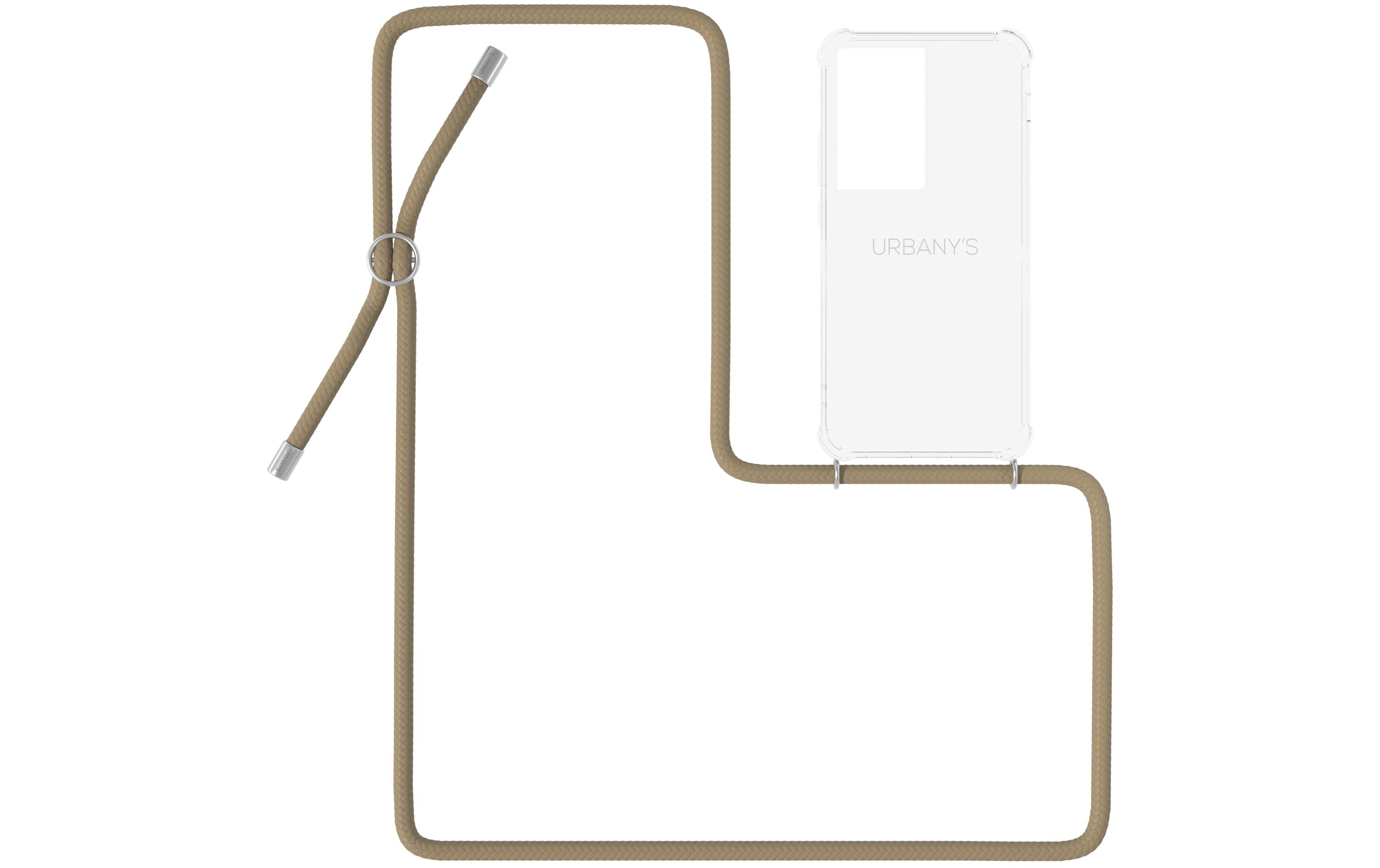 Urbany's Necklace Case Galaxy S21 Ultra Beach Beauty Transparent