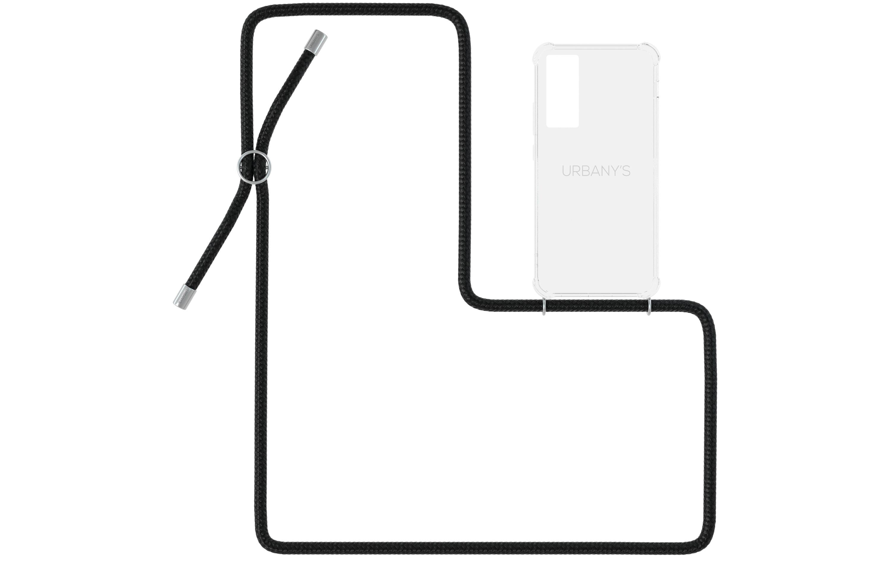 Urbany's Necklace Case Galaxy S20 Night Owl Transparent