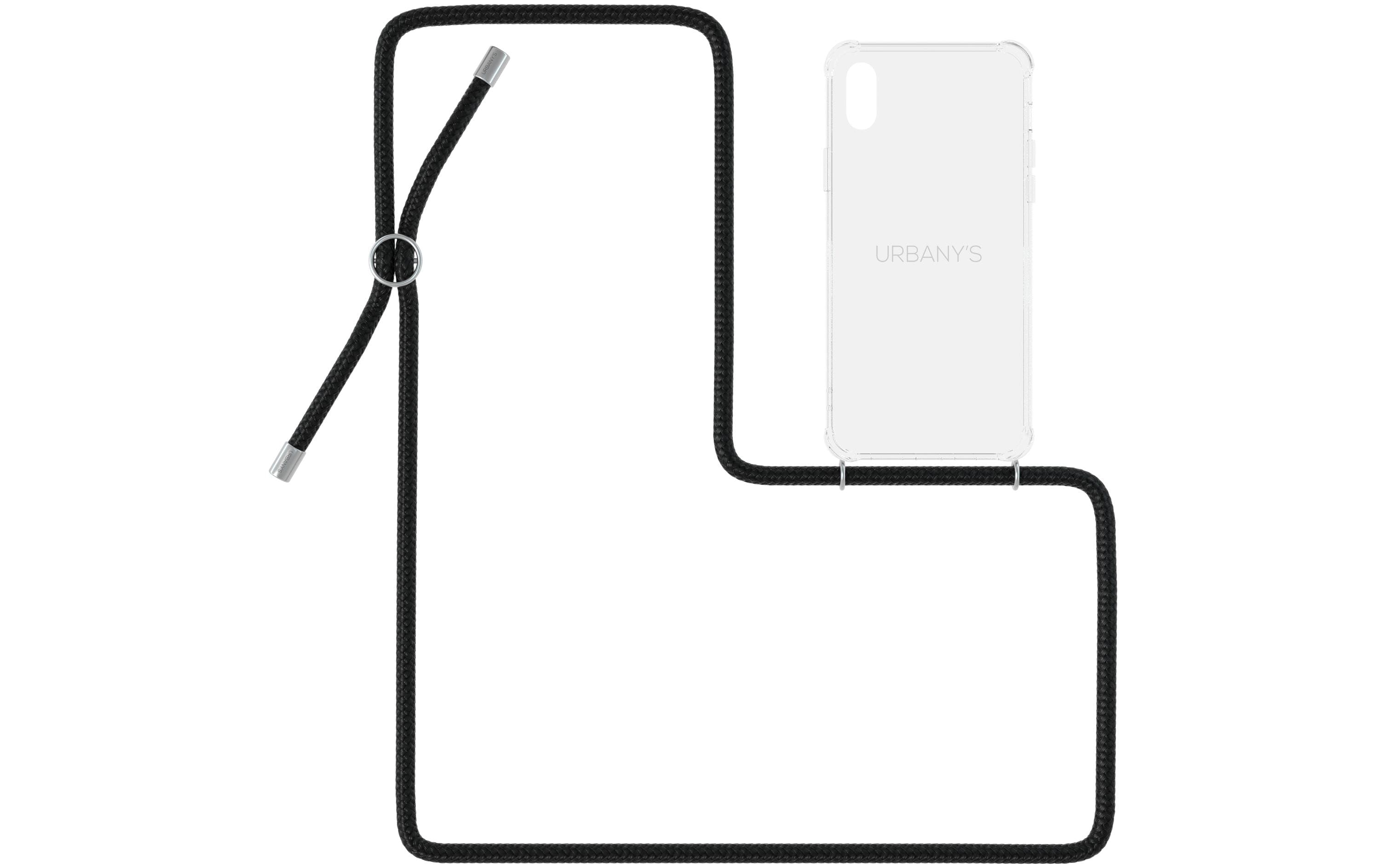 Urbany's Necklace Case iPhone Xs Max Night Owl Transparent