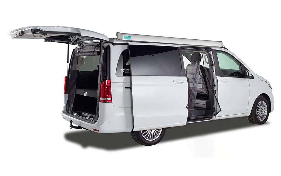Van Quito Schiebetürenmoskitonetz, Magnet RV, standard