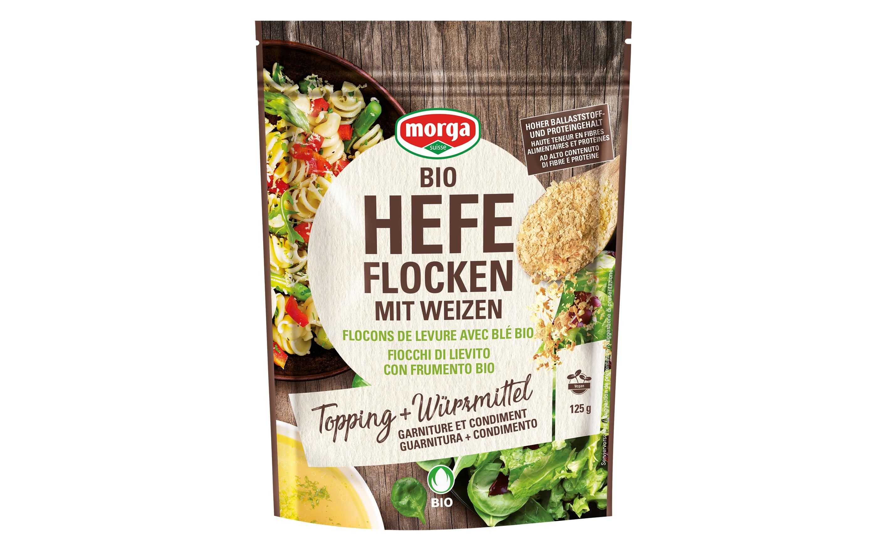 Morga Bio Hefeflocken mit Weizen 125 g