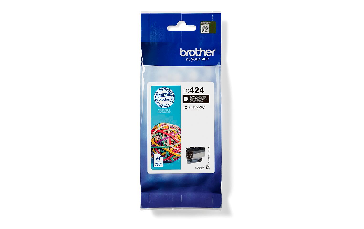 Brother Tinte LC-424BK Black