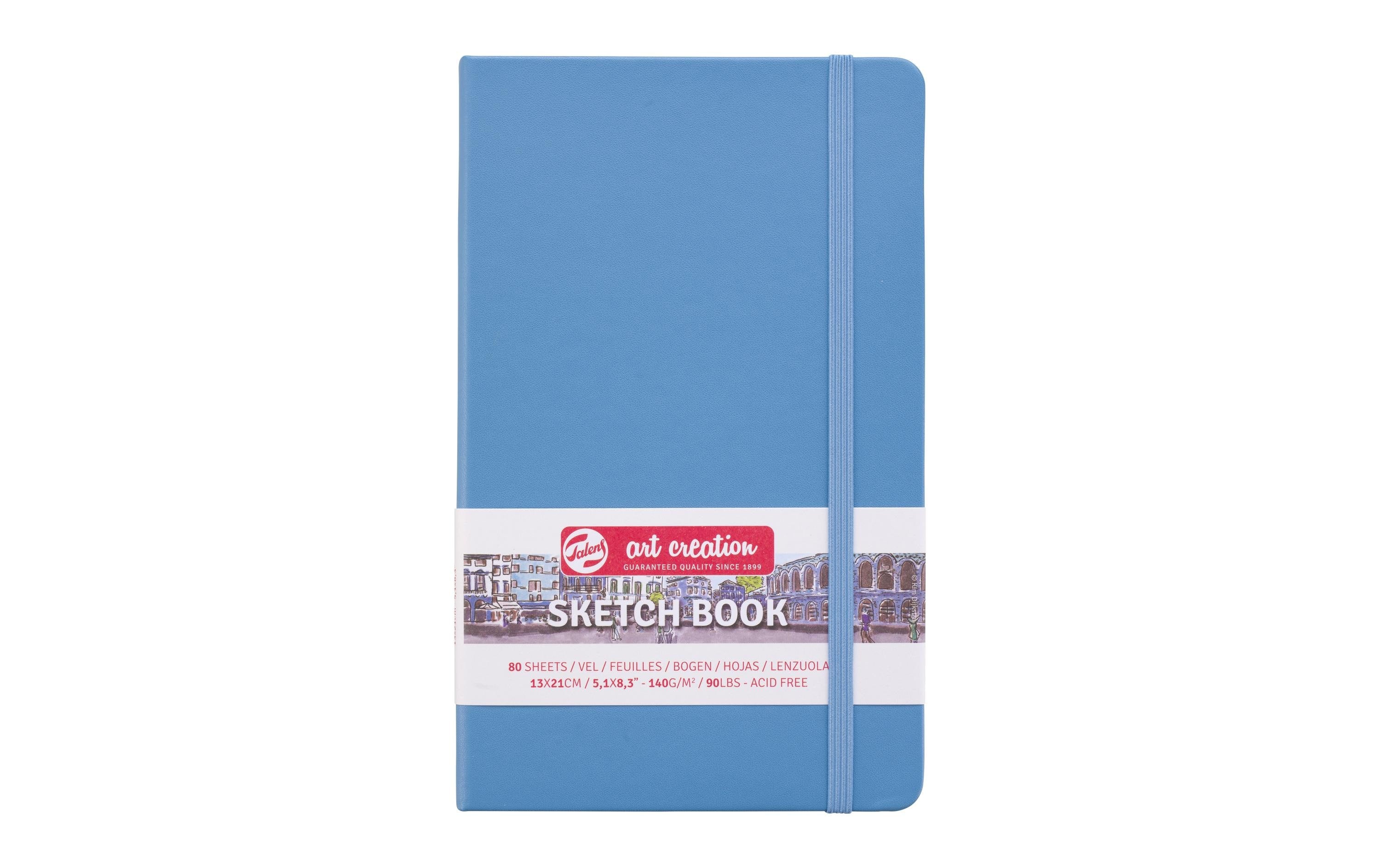 Talens Malbuch 13 x 21 cm Seeblau
