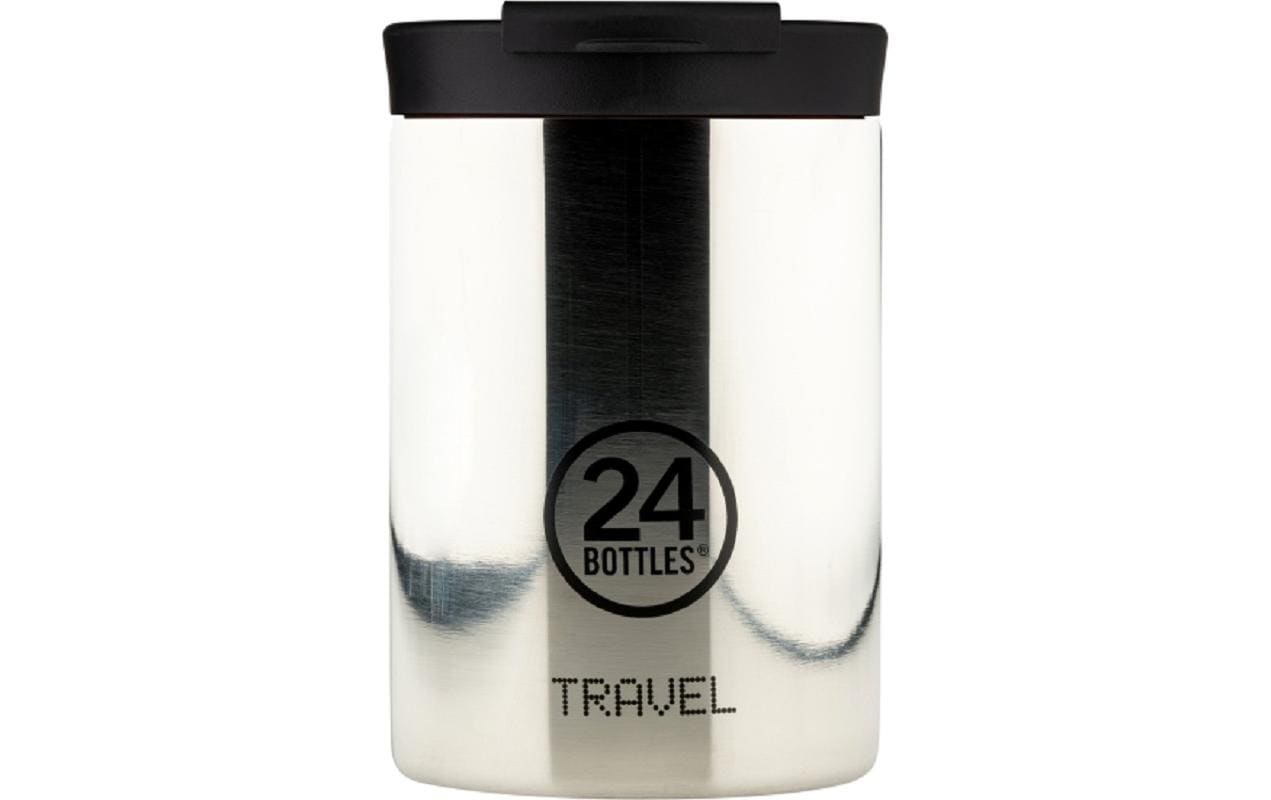 24Bottles Thermobecher Travel Tumbler 350 ml, Mirror Steel