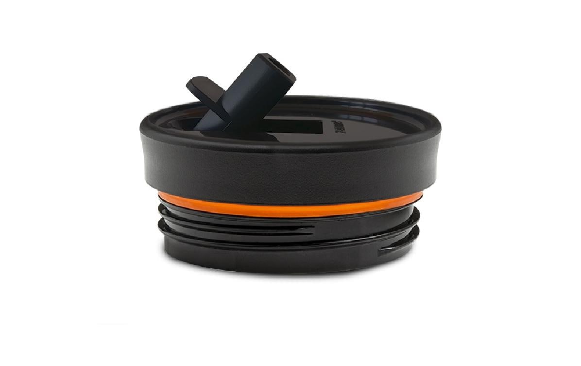 24Bottles Ersatzdeckel Sport Lid für Travel Tumbler, Schwarz