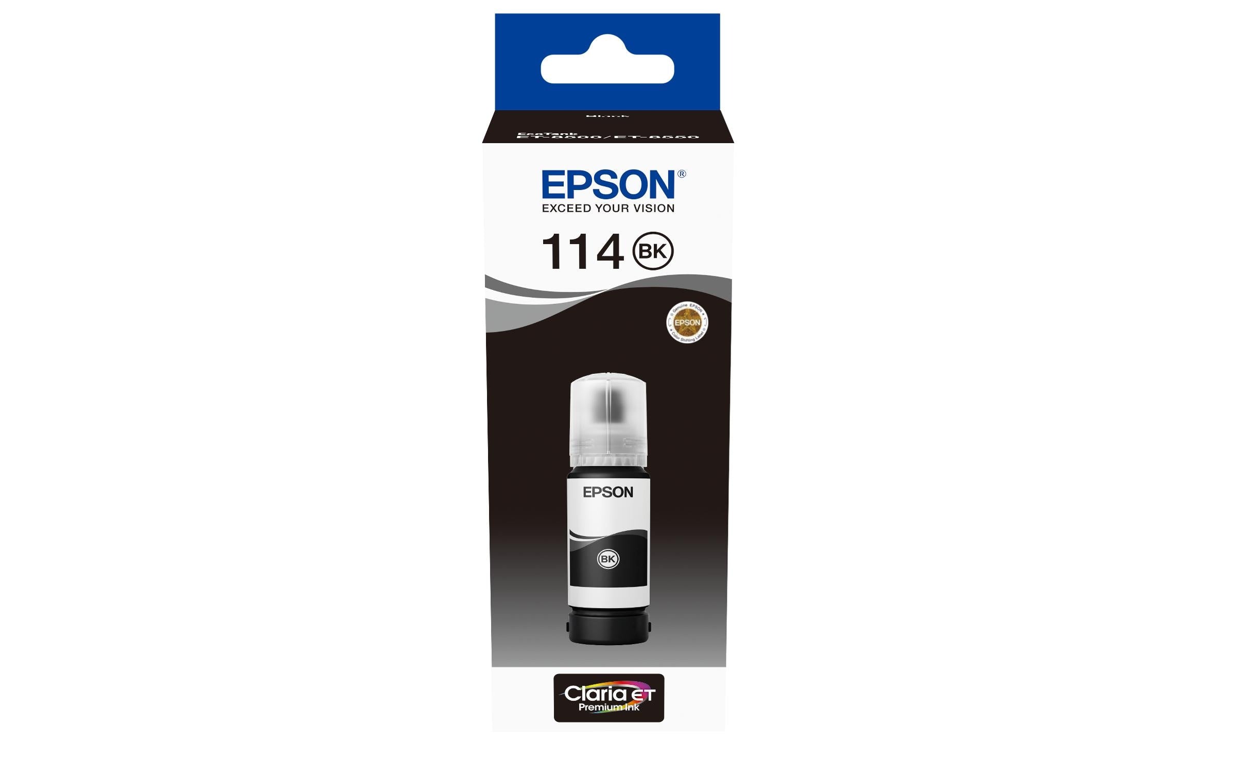 Epson Tinte Nr. 114 / C13T07A140 Pigmented Black