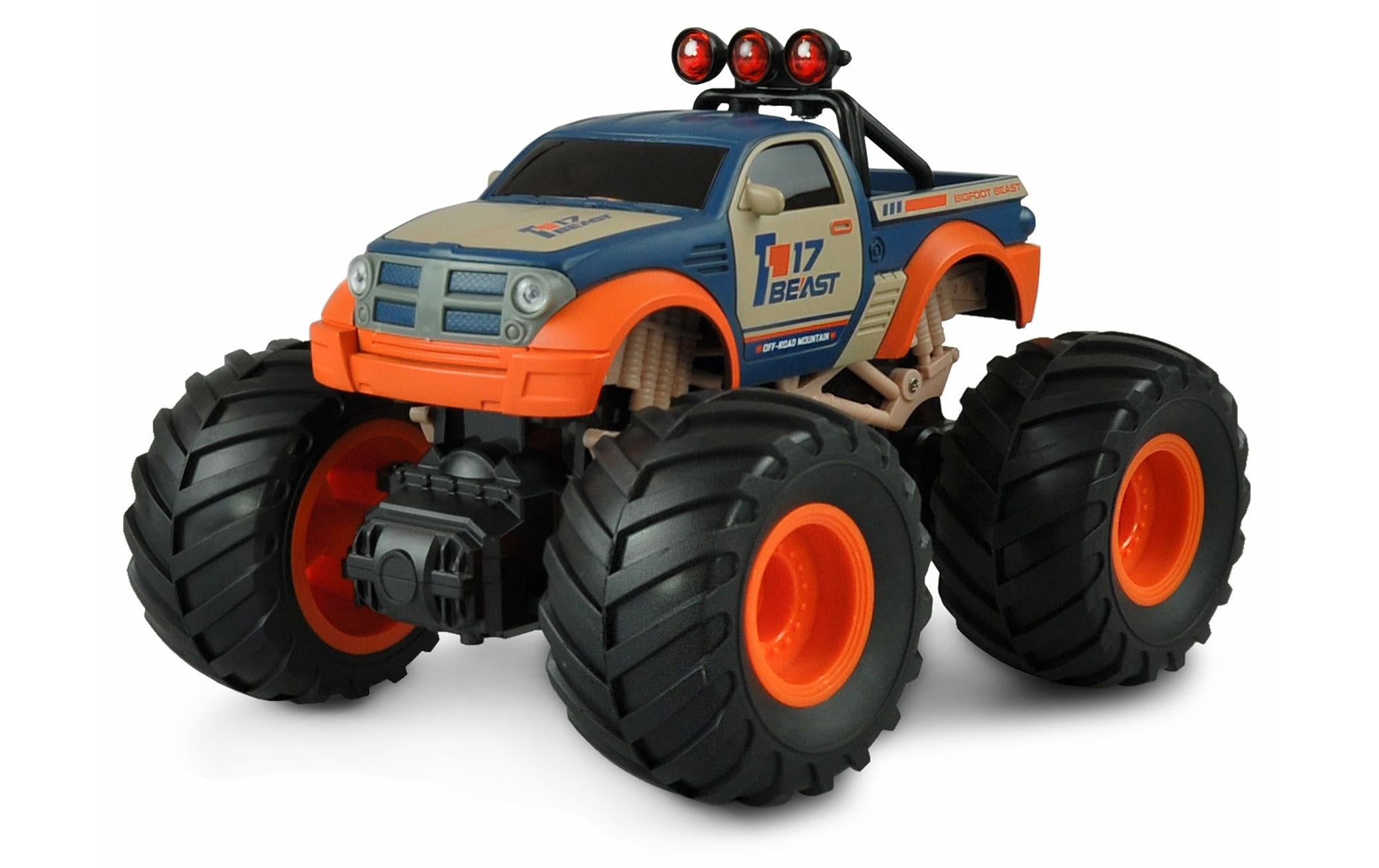 Amewi Monster Truck Big Buster Orange, RTR, 1:18